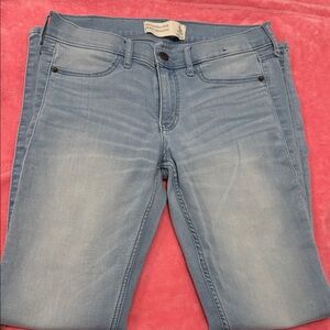 Abercrombie & Fitch Blue Jean Leggings